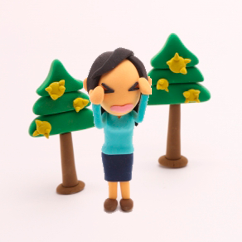 春の肌荒れにグリーンピール
